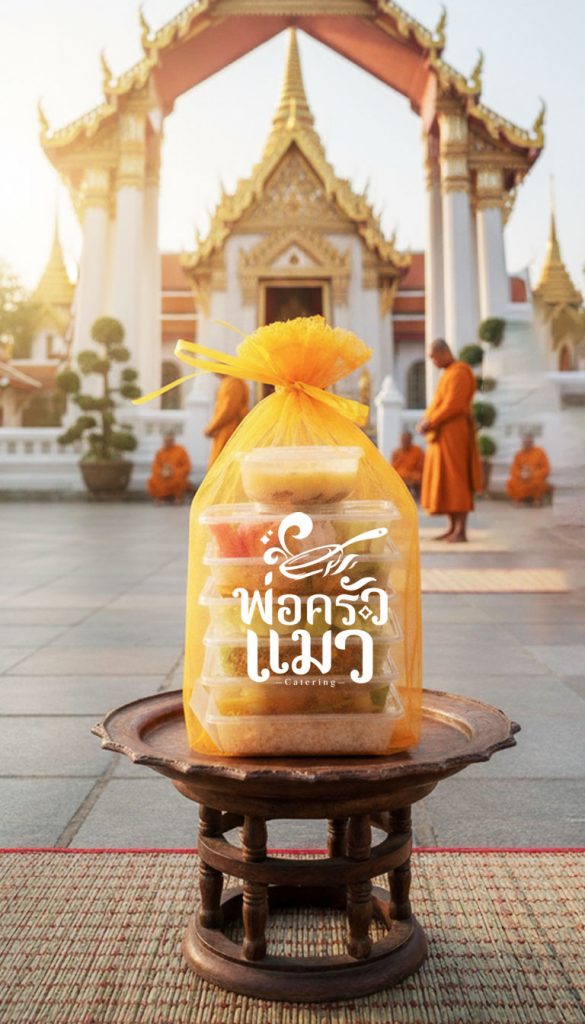 อาหารปิ่นโตทำบุญสมุทรปราการ